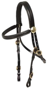 Race Day PVC Bridle with Brass Buckles