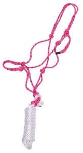 Knotted Rope Halter and Lead