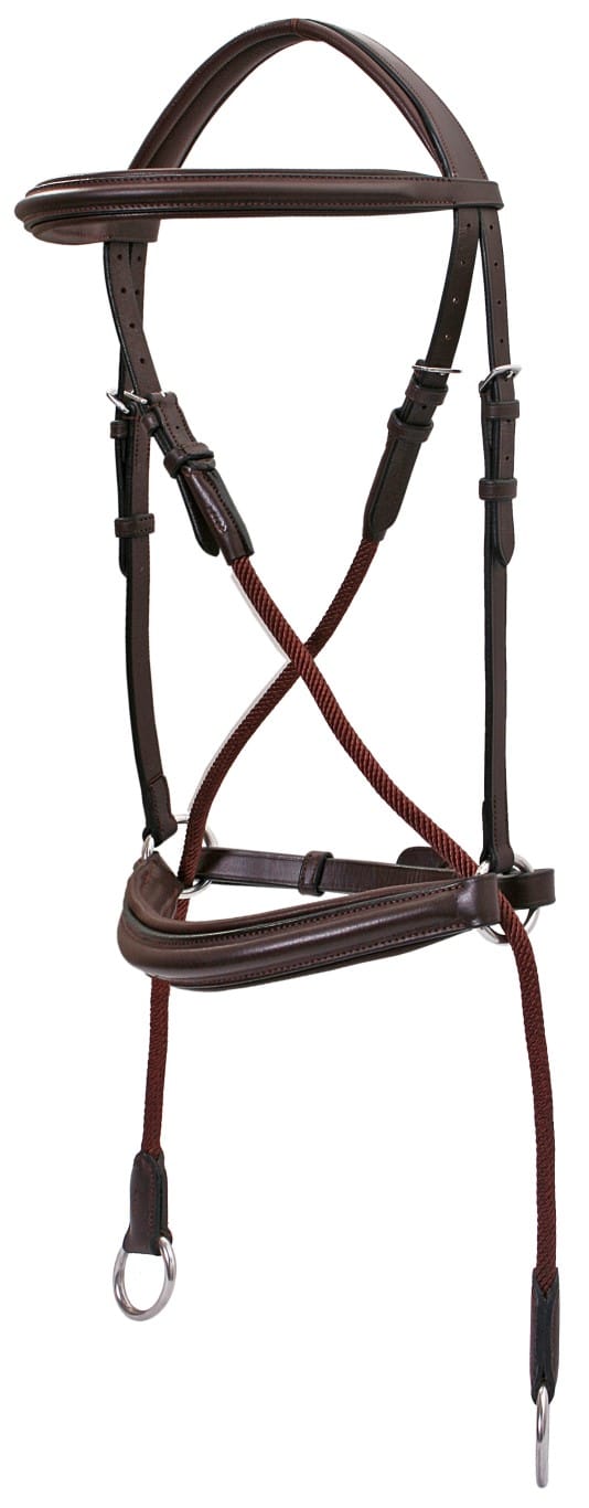 Platinum Bitless Bridle Gregory Equine