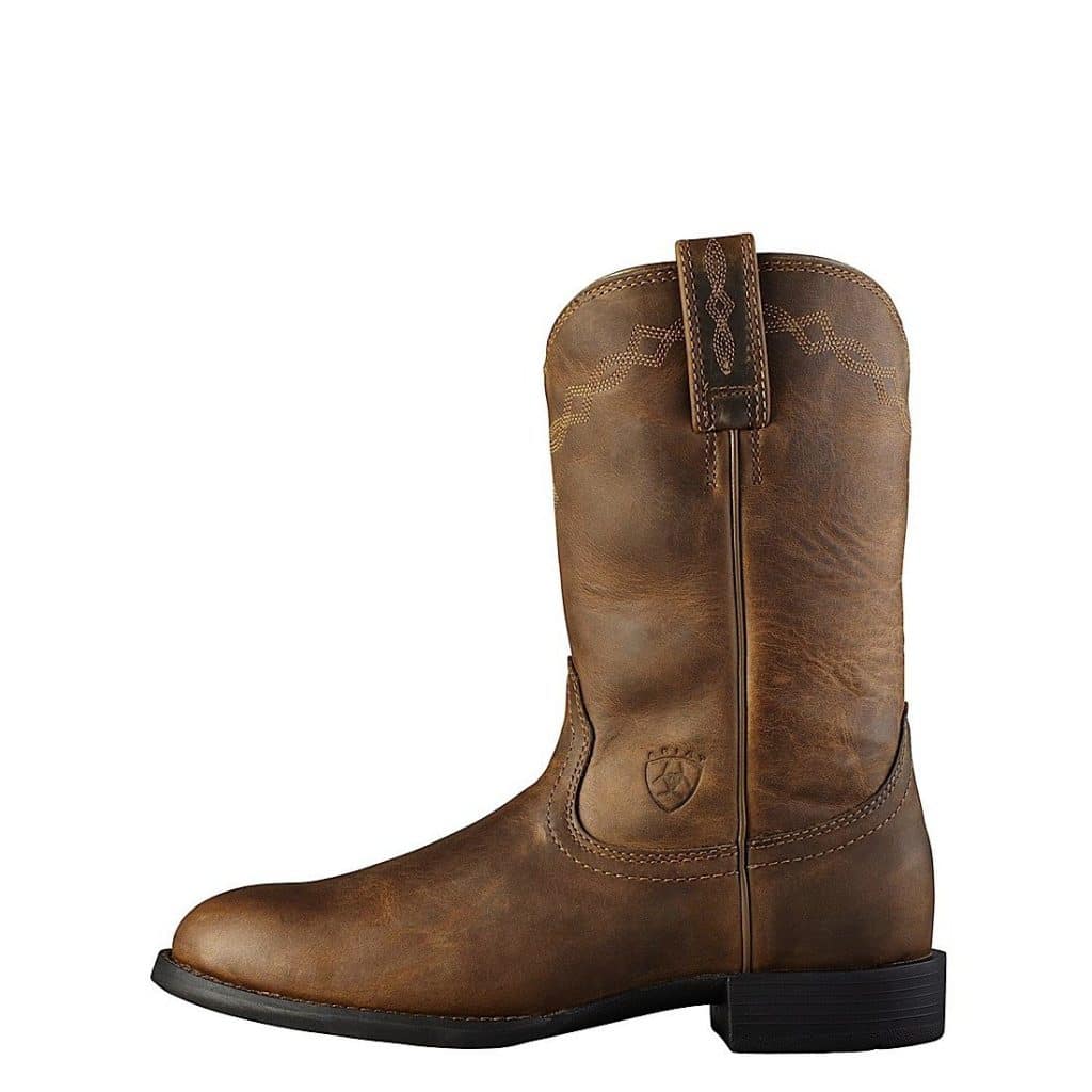 ariat ladies heritage roper boots