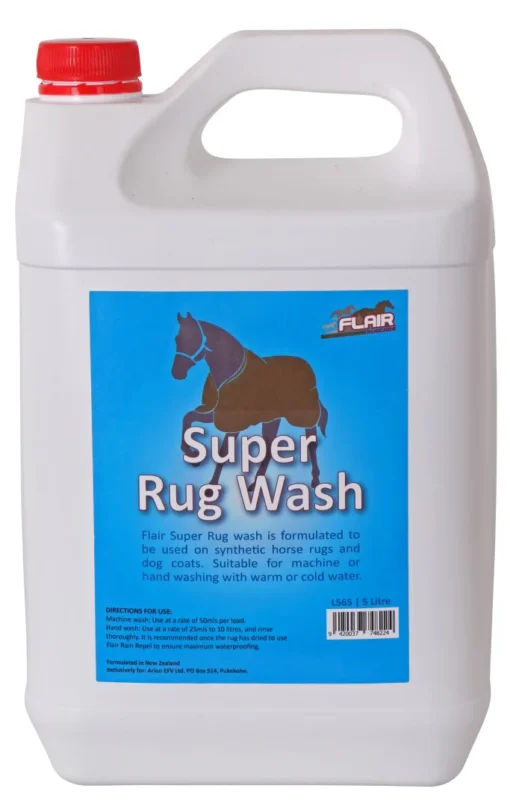 Flair Super Rug Wash Horse Rug Cleaner Gregory Equine